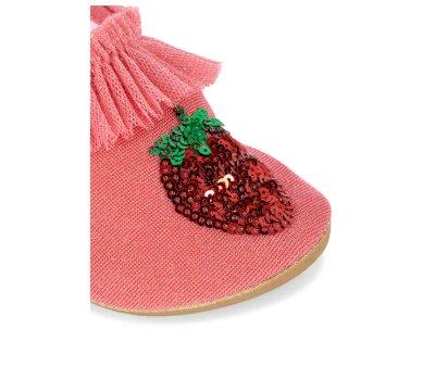 Chaussons de Plage Amandine  Volants Rapture Rose