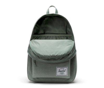 Mochila Herschel Classic XL Iceberg Green Crosshatch Personalizable