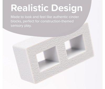 Brinquedo de construo sensorial Mini Blocks
