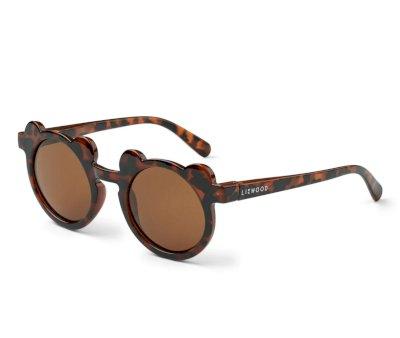 culos de sol infantis Darla MR Bear Dark Tortoise/Shiny 4 a 10 anos