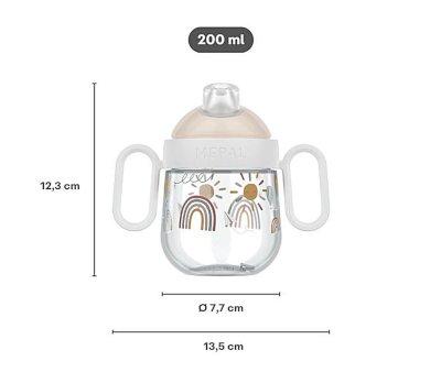 Bicchiere Antigoccia Manici Mio Little Farm 200 ml