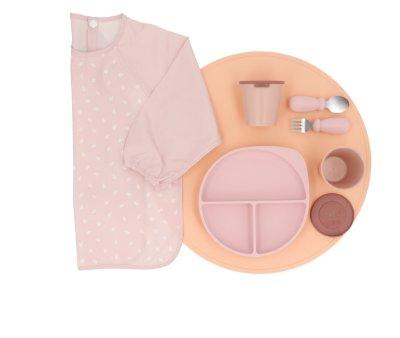 Pack Regalo Baby Led Weaning Light Pink BIBS
