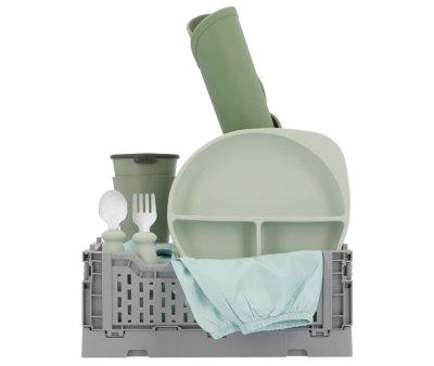 Pack Regalo Baby Led Weaning Sage BIBS