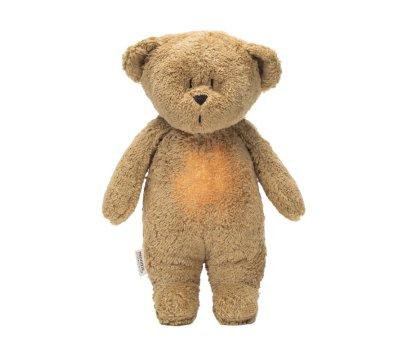Peluche Luz-Sonido Oso Orgnico Moonie 2.0 Capuccino