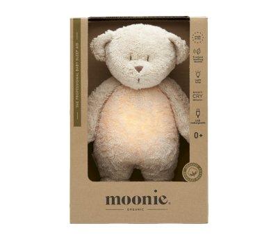 Peluche Luz-Sonido Oso Orgnico Moonie 2.0 Sand