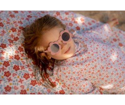 Toalla de Playa Sunny Flowers Multicolor Personalizable