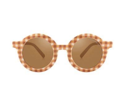 Gafas de Sol Infantil Polarizadas Original Round Sienna Gingham (18meses-10aos)