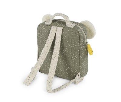 Mochila Infantil Ratoncito Topito Poppy Musgo Personalizable