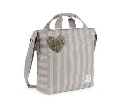 Borsa Cambio con Fasciatoio Sintra Beige Personalizzabile