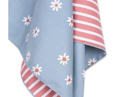 Asciugamano Microfibra Daisy Flowers Personalizzabile
