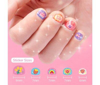600 Sticker per Unghie Flower Princess