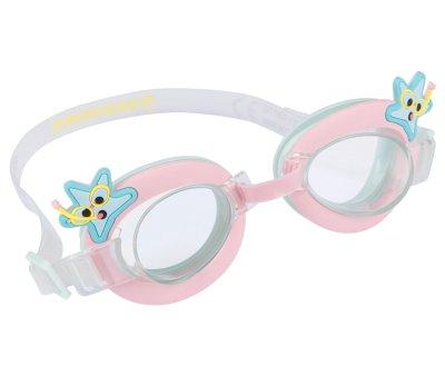 Occhiali Nuoto Junior Cartoon Kids Moko Rosa