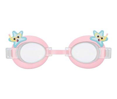 Occhiali Nuoto Junior Cartoon Kids Moko Rosa