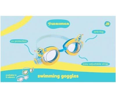 Occhiali Nuoto Junior Cartoon Kids Moko Rosa