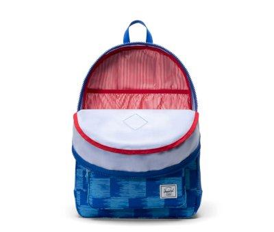 Mochila personalizvel Herschel Heritage Youth Check Yourself Dazzling Blue