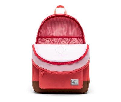 Mochila personalizvel Herschel Heritage Youth Dubarry Saddle Brown