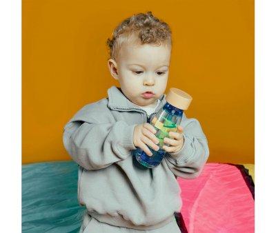 Botella Sensorial Move Spiral Blue
