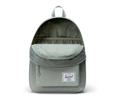 Zaino Herschel Classic Iceberg Green Crosshatch Personalizzabile