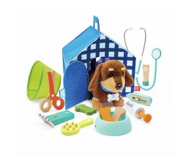 Set Clinica Veterinaria con Perrito