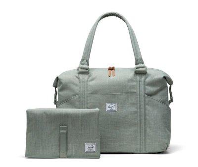 Borsa Fasciatoio Herschel Strand Duffle Iceberg Green Crosshatch
