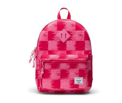 Mochila personalizvel Herschel Heritage Kids Check Yourself Raspberry