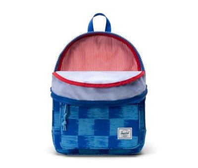 Mochila Herschel Heritage Kids Check Yourself Dazzling Blue Personalizable