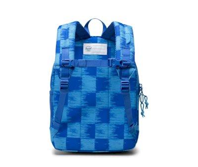 Mochila Herschel Heritage Kids Check Yourself Dazzling Blue Personalizable