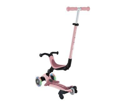 Scooter Go Up Active LED Lights 360 rosa pastel
