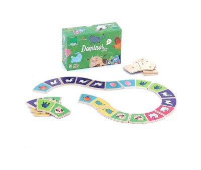 Dominos en bois Ferme