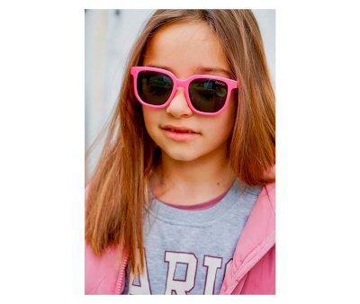 Occhiali da Sole Flessibili Fucsia (6-12 anni)