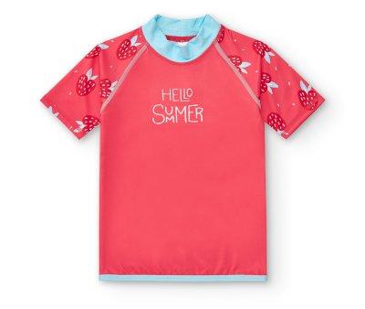 Maglia MC Protezione Solare Fragole