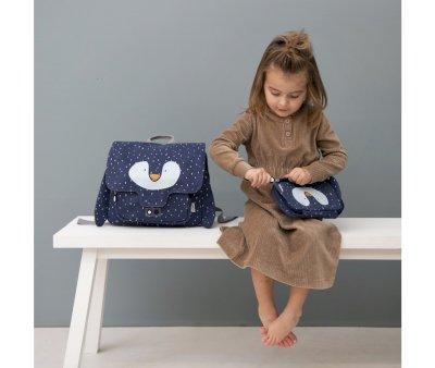 Estuche Rectangular Mr. Penguin Personalizable