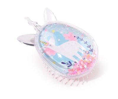 Cepillo Pelo Purpurina Unicornio Modelo Aleatorio