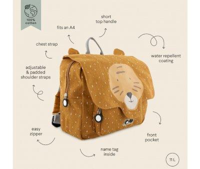 Zaino-Cartella Prescolare Mr.Tiger Personalizzabile