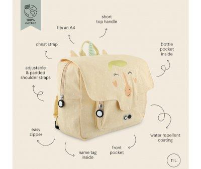 Zaino-Cartella Prescolare Mrs.Unicorn Personalizzabile