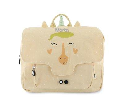 Zaino-Cartella Prescolare Mrs.Unicorn Personalizzabile