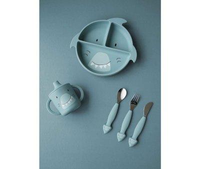 Piatto Silicone Divisorio Trixie Mrs.Shark