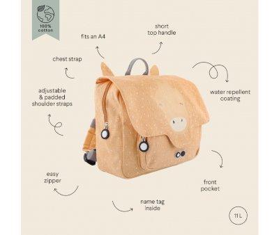 Zaino-Cartella Prescolare Mr.Alpaca Personalizzabile