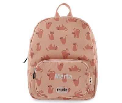 Zaino Trixie Stampato Charming Cat Personalizzabile