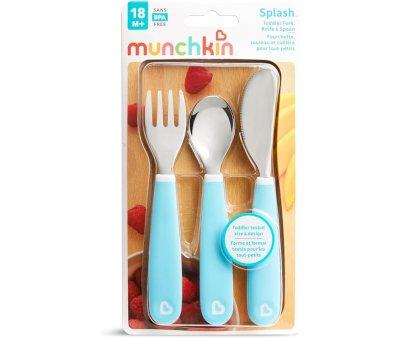 Pack 3 Cubiertos Splash Azul Pastel