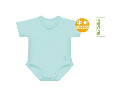 2 Body Beb (0-36meses) Manga Corta 4 Season Aqua Green