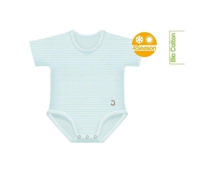 2 Body Beb (0-36meses) Manga Corta 4 Season Aqua Green