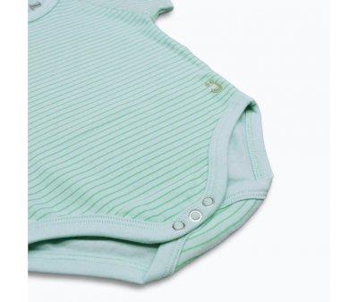 2 Body Beb (0-36meses) Manga Corta 4 Season Aqua Green