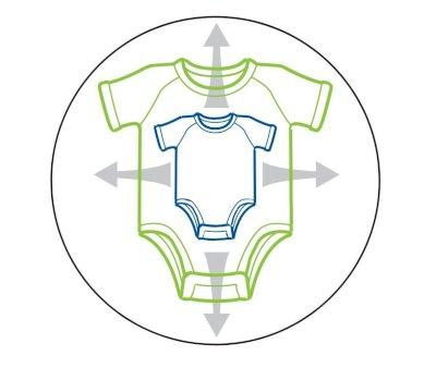 2 Body Beb (0-36meses) Manga Corta 4 Season Aqua Green