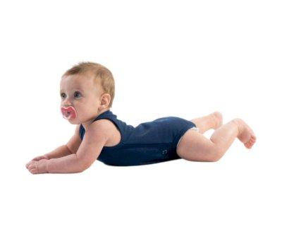2 Body Beb (0-36meses) Sin Manga Summer Blue