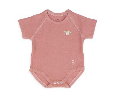 Body Beb (0-36meses) Manga Corta Warm Old Rose