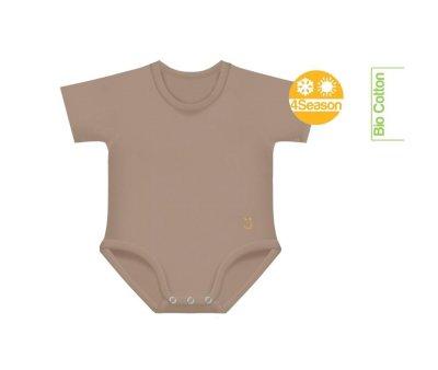 2 Body Beb (0-36meses) Manga Corta 4 Season Brown