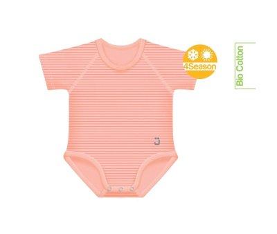 2 Body Beb (0-36meses) Manga Corta 4 Season Coral