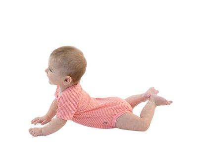 2 Body Beb (0-36meses) Manga Corta 4 Season Coral