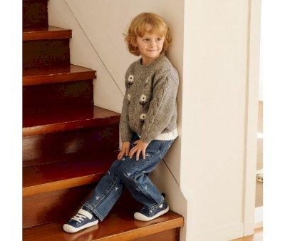 Calzado Attipas Denim Skin Shoes Deep Blue